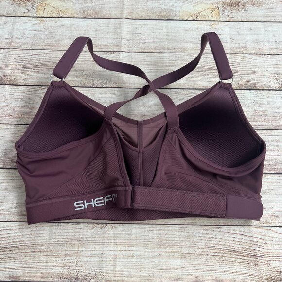 Shefit Luxe Sports‎ Bra - Burgundy/Mauve - Size 1Luxe - Picture 5 of 8